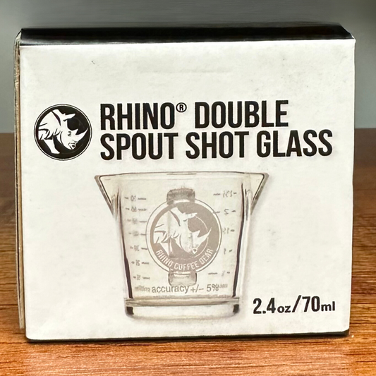 Double Spout Shot Glass- 2.4oz