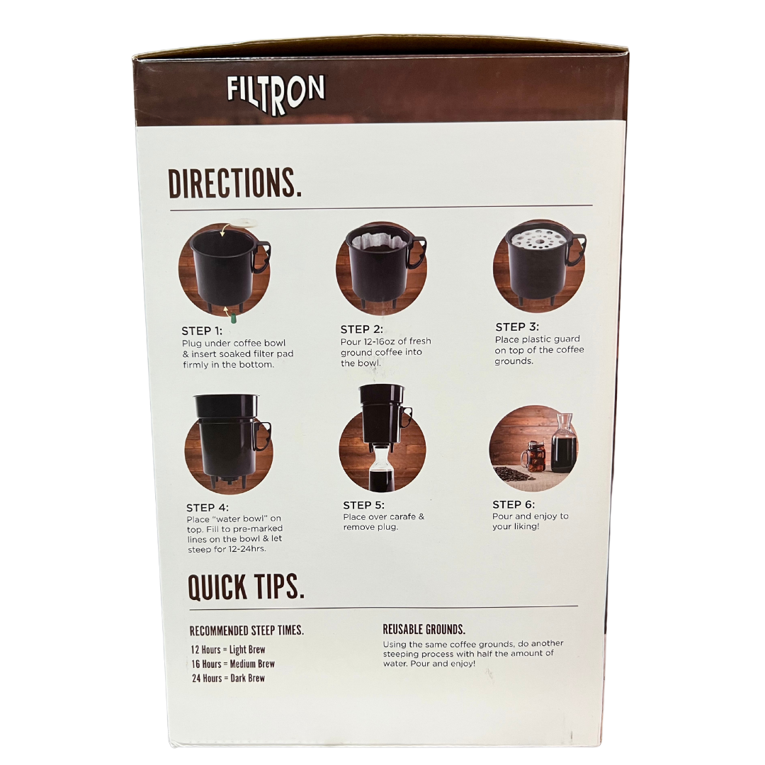 Filtron Cold Brew Brewing Kit
